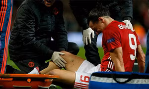 Ibra nguy cơ nghỉ thi đấu 1 năm vì chấn thương