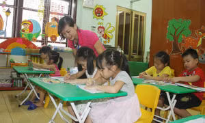 Tấm gương tự học và sáng tạo của cô giáo mầm non