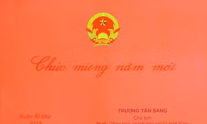 Thư của Chủ tịch nước chúc Tết Ất Mùi 2015