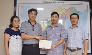 Quỹ Xã hội Từ thiện Báo Quảng Ninh tiếp nhận hỗ trợ ủng hộ nhân dân bị thiệt hại do mưa lũ