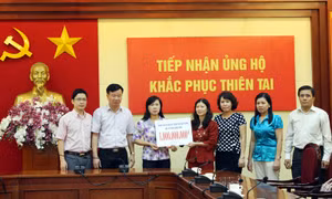 207 đơn vị, cá nhân ủng hộ trên 55 tỷ đồng giúp Quảng Ninh khắc phục hậu quả mưa lụt
