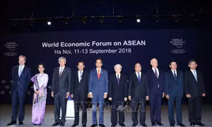 Khai mạc phiên toàn thể Diễn đàn Kinh tế Thế giới về ASEAN 2018