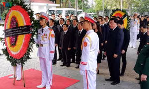 Các đoàn đại biểu quốc tế viếng Chủ tịch nước Trần Đại Quang