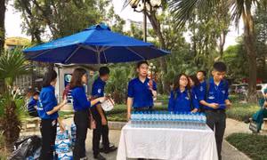 Hơn 1.000 đoàn viên thanh niên Thủ đô tham gia phục vụ Quốc tang