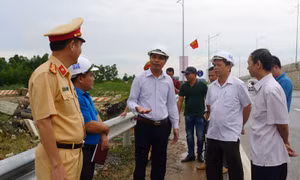 Tăng cường đảm bảo trật tự ATGT cao tốc Hạ Long – Hải Phòng