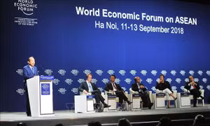 Bế mạc Hội nghị Diễn đàn Kinh tế thế giới về ASEAN 2018