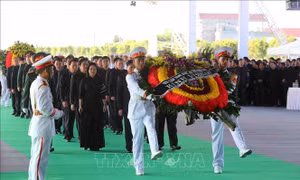 Lễ Quốc tang Chủ tịch nước Trần Đại Quang tại quê hương Ninh Bình