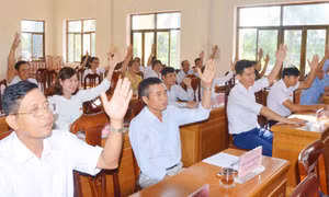 Trên 92% cử tri đồng ý phương án sắp xếp các đơn vị hành chính cấp huyện, xã trên địa bàn tỉnh