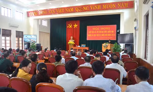Hướng dẫn tiếp xúc cử tri trước kỳ họp thứ 22, HĐND tỉnh khoá XII