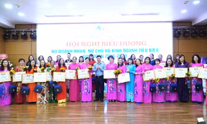 Biểu dương nữ doanh nhân, nữ chủ hộ kinh doanh tiêu biểu giai đoạn 2016-2020
