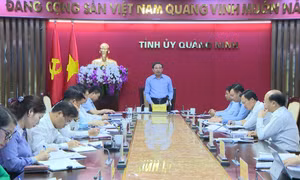 Hội nghị Ban Thường vụ Tỉnh ủy