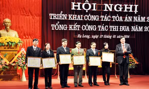 Thi đua yêu nước: Ghi nhận ở ngành Toà án