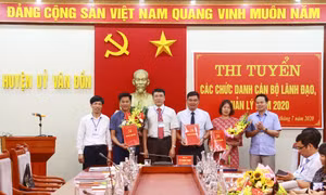 Xây dựng đội ngũ cán bộ ngang tầm nhiệm vụ