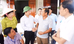 Lãnh đạo tỉnh kiểm tra tiến độ GPMB cao tốc Vân Đồn – Móng Cái