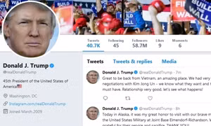 Tổng thống Mỹ Trump lạc quan về Triều Tiên và ca ngợi Việt Nam