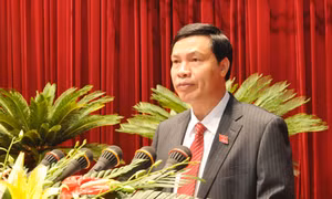 Phát biểu khai mạc kỳ họp thứ 9 HĐND tỉnh (khoá XII) của Chủ tịch HĐND tỉnh Nguyễn Đức Long