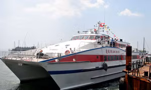 Chạy thử thành công tuyến tàu du lịch Phòng Thành – Hạ Long
