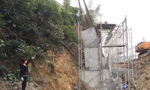 Đã hoàn trả mặt bằng đúng ranh giới