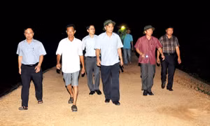 Nghiêm túc thực hiện phương châm 4 tại chỗ, chủ động nắm tình hình để có phương án ứng phó với bão