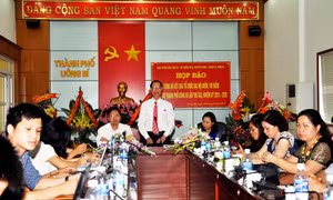 Họp báo công bố kết quả ĐH đại biểu Đảng bộ TP Uông Bí lần thứ XIX