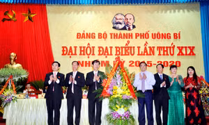 Đại hội đại biểu Đảng bộ TP Uông Bí kiểm điểm kết quả thực hiện nhiệm vụ nhiệm kỳ 2010- 2015