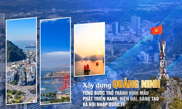 Xây dựng Quảng Ninh từng bước trở thành hình mẫu phát triển xanh, hiện đại, sáng tạo và hội nhập quốc tế