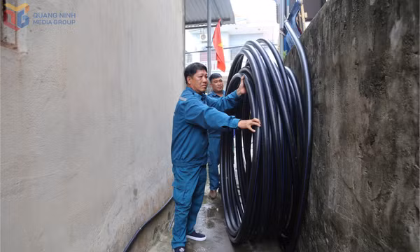 Mở rộng mạng lưới nước sạch phục vụ dân sinh