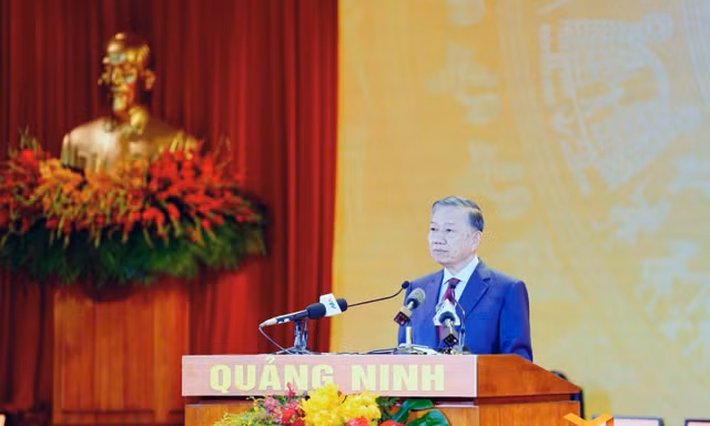 Bài phát biểu của Tổng Bí thư, Chủ tịch nước Tô Lâm tại Lễ công bố Nghị quyết của Quốc hội về thành lập thành phố Quảng Ninh và đón nhận Huân chương Lao động hạng Nhất
