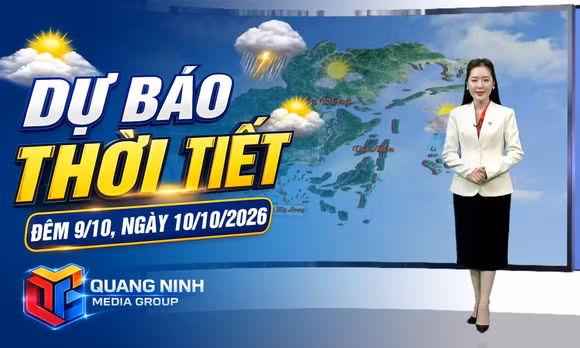 Dự báo thời tiết đêm 9, ngày 10/10/2026