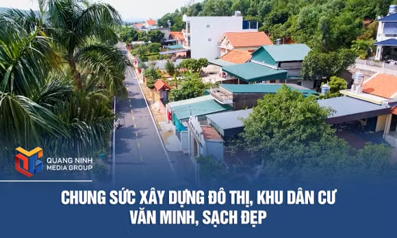 Chung sức xây dựng đô thị, khu dân cư văn minh, sạch đẹp
