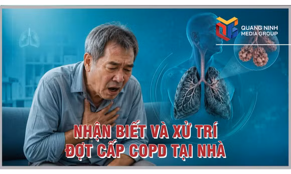 Nhận biết và xử trí đợt cấp COPD tại nhà