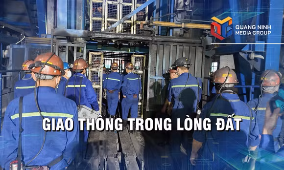 Thợ mỏ vào ca: Giao thông trong lòng đất