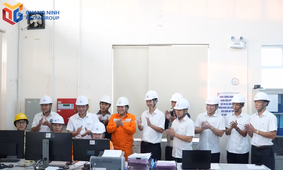 Đóng điện thành công Hệ thống pin lưu trữ năng lượng tại Trạm biến áp 110kV Tràng Bạch