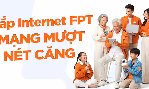 Các gói mạng gia đình FPT mang đến tốc độ mượt mà cho mọi tác vụ, nhiều thiết bị kết nối đồng thời.
