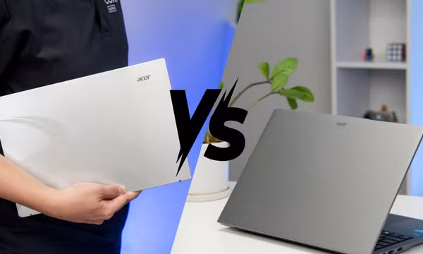Acer Aspire Lite 14 vs Lite 16: Đánh giá trải nghiệm về thiết kế, hiệu năng