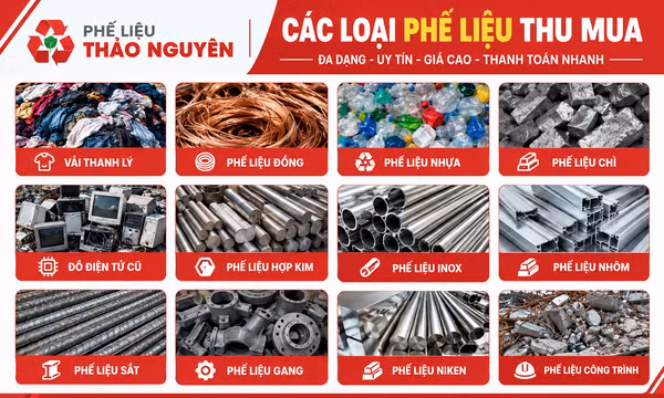 Thu mua phế liệu công nghiệp số lượng lớn tại Quảng Ninh - Giá thị trường, thanh toán trong ngày