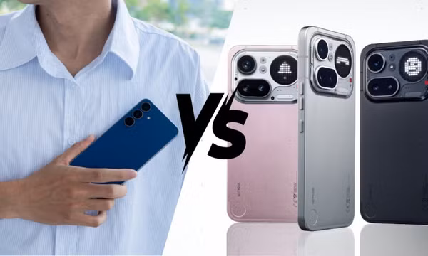Galaxy S25 FE với Nothing Phone (4a) Pro 5G: Chênh giá, khác biệt gì?