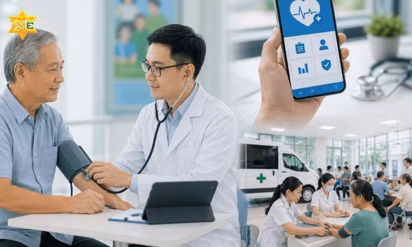 OM'E cùng người Việt chăm sóc sức khỏe chủ động trong thời đại số