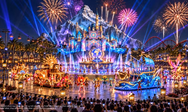 “Kỳ quan Lễ hội giải trí toàn cầu” VinWonders Cần Giờ - “vũ trụ lễ hội” rực rỡ và bất tận đang thành hình giữa Cần Giờ.