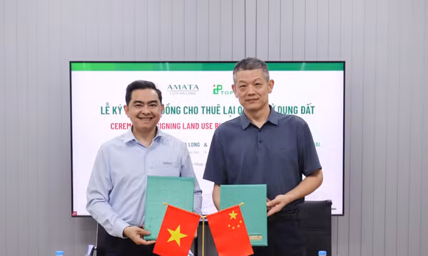 Chuỗi cung ứng tiếp tục được mở rộng tại Amata City Hạ Long: Topping Industrial
