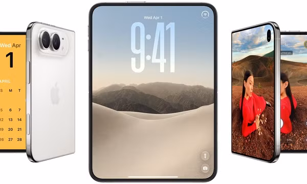 iPhone Duo dùng cổng USB-C để sạc và truyền dữ liệu. Ảnh: Apple