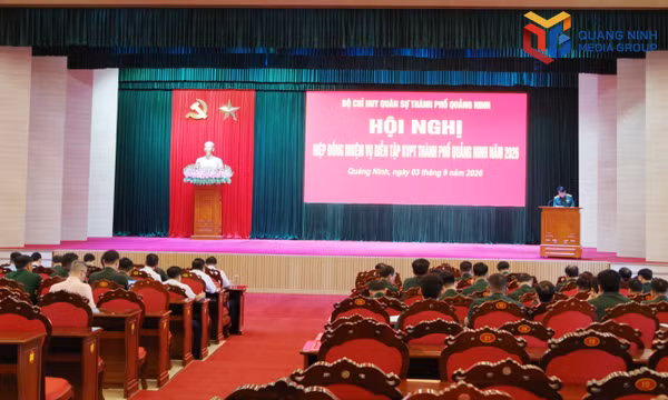 Quảng Ninh: Hiệp đồng triển khai nhiệm vụ diễn tập khu vực phòng thủ thành phố Quảng Ninh năm 2026