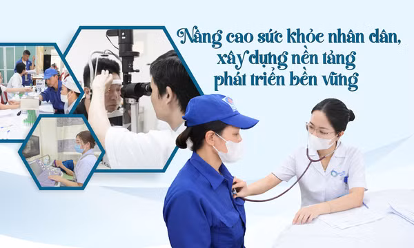 Nâng cao sức khỏe nhân dân, xây dựng nền tảng phát triển bền vững