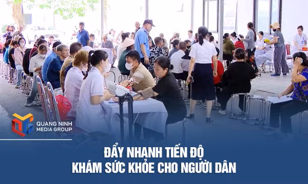 Đẩy nhanh tiến độ khám sức khỏe cho người dân