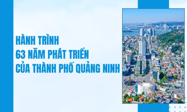 Hành trình 63 năm phát triển của thành phố Quảng Ninh