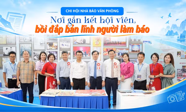 Chi hội Nhà báo Văn phòng: Nơi gắn kết hội viên, bồi đắp bản lĩnh người làm báo