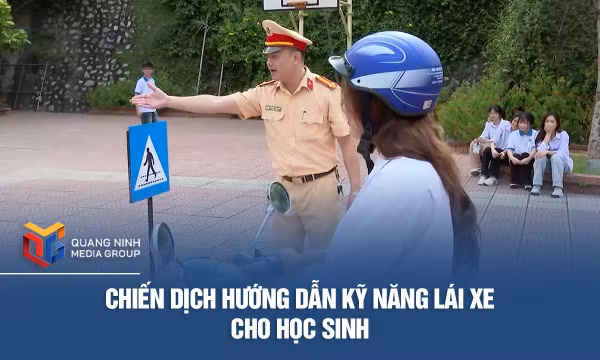 Chiến dịch hướng dẫn kỹ năng lái xe cho học sinh