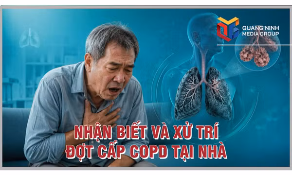 Nhận biết và xử trí đợt cấp COPD tại nhà