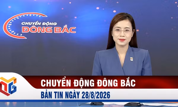 Chuyển động Đông Bắc ngày 28/8/2026