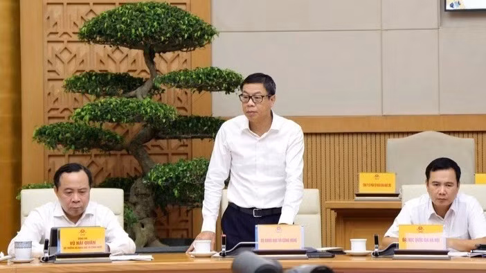 Các đại biểu phát biểu ý kiến tại hội nghị. (Ảnh: chinhphu.vn)